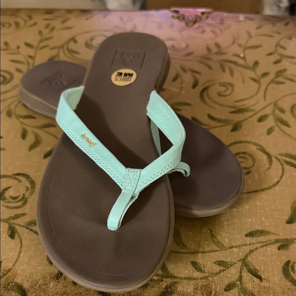 Reef Women's Aqua Flip Flops